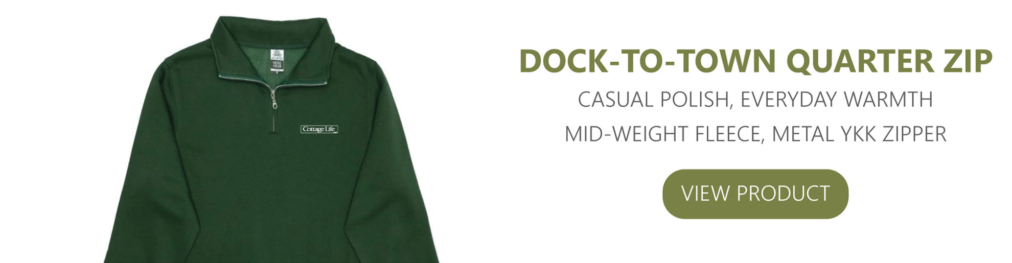 QUARTER ZIP