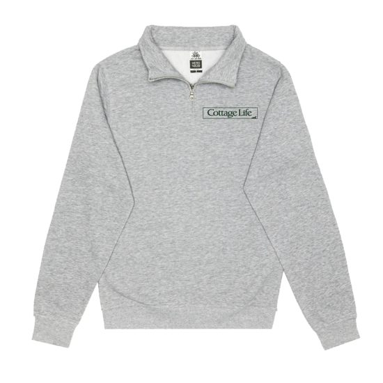 Picture of Cabin Quarter-Zip - Sports Grey