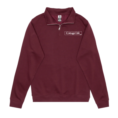 Picture of Cabin Quarter-Zip - Maroon